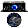 Mini Amplifier 2 Channel Clean Sound Powerful Portable Small Stereo