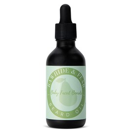 Tuscan Cooper's Baby Faced Beards Oil for Men - Hydrating, Nourishing, Natural Beard Softener and Conditioner for All Hair Types. Coconut, Jojoba, and Sweet Almond Moisture - Rawhide and Pear Scent
