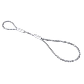 EFMETAL Safety Cable for Unbraked Trailers 250 mm 250 kg