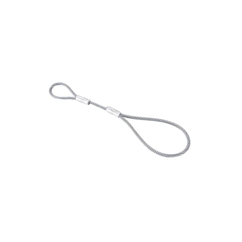 EFMETAL Safety Cable for Unbraked Trailers 250 mm 250 kg