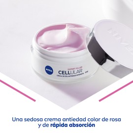 NIVEA Hyaluron Cellular Filler (2 x 50 ml), Anti-Aging Cremes Geschenkset mit Tagescreme FP30 und Nachtcreme, Straffende Cremes mit Hyaluronsäure