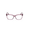 GUESS GU50172 081 Shiny Violet 53/16/140 Women's Glasses, 081 Shiny