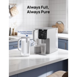 Dreo Reverse Osmosis Water Filter Replacement Pitchers, Potable Water Pitcher for WF511 Countertop Water Purifier, 1.5L