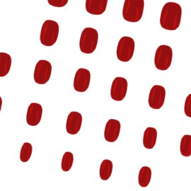 24pcs Medium Square False Nails, Burgundy Marble Stick on Nails Press on Nails Removable Glue-on Nails Full Cover Fake Nails Women Girls Nail Art Accessories