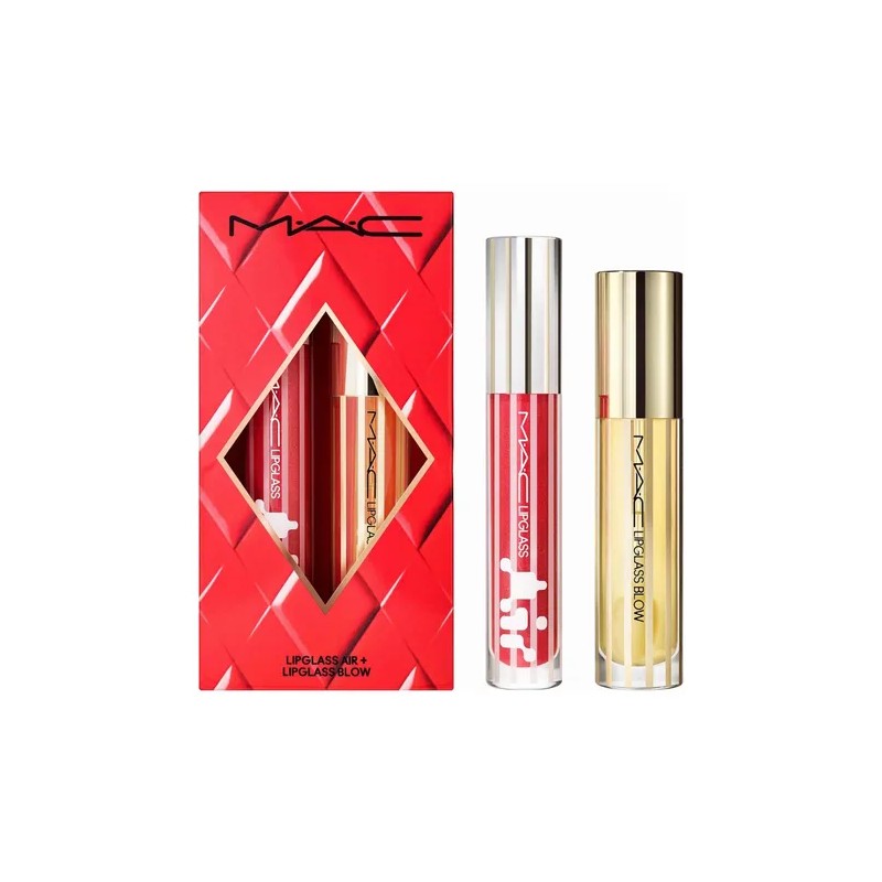 Duo Gloss Mac Blowing Air Kisses Glossy Lips - 2