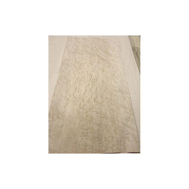 Birdseye Maple Heavy Eye Wood Veneer 10" x 19" raw