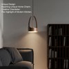 LED Chandelier Pendant Lamp Wood Grain Imitation Iorn Warm Lighting