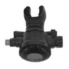 Scuba Breathing Secondary Valve with Medium Pressure Tube Adjustable Diving