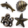 5MOONSUN5's Ocean Theme Cast Iron Door Knobs/Drawer Pulls Dresser Door