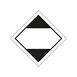 Caledonia Signs 59837 LQ Diamond (ADR 2011) Label, 100 mm x 100 mm (Pack of 100)