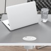 Jgstkcity 2-in-1 Desktop Power Grommet with USB-C Output, 125V, 12A,