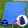 Generise Waterproof Picnic Blanket Picnic Mat for Garden, Beach and