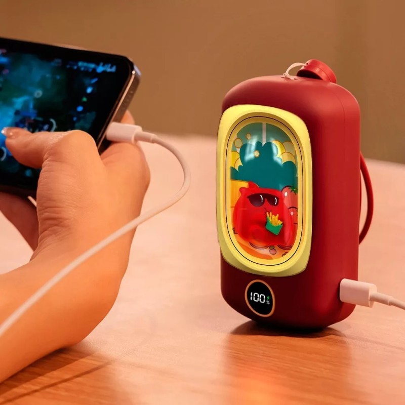 Maíz Pila Bateria Portatil Celular Carga Rapida 10000mah Usb