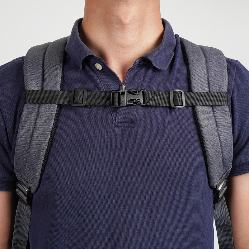 FLYAMAPIRIT Adjustable Chest Strap for Backpack, 2 Pack Backpack Straps