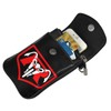 JMI Kamen Rider Smartphone Pouch, Genuine Leather, Shoulder Bag, Thin,