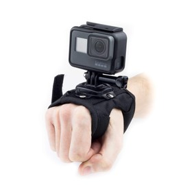 Digicharge Action Camera Hand Mount Wrist Strap Compatible For GoPro Hero12 Hero11 Hero10 Max 9 / DJI Osmo Action 3 / Hero 12 11 Mini 10 9 8 Akaso Crosstour Campark Apeman Camkong Apexcam Go Pro Cam
