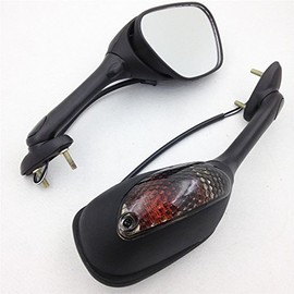 Motorcycle Motorcycle Turn Signal Mirrors Fit For Suzuki Gsxr 1000 2005-2010 K5 K6 K7 K8 K9 by SMT-MOTO