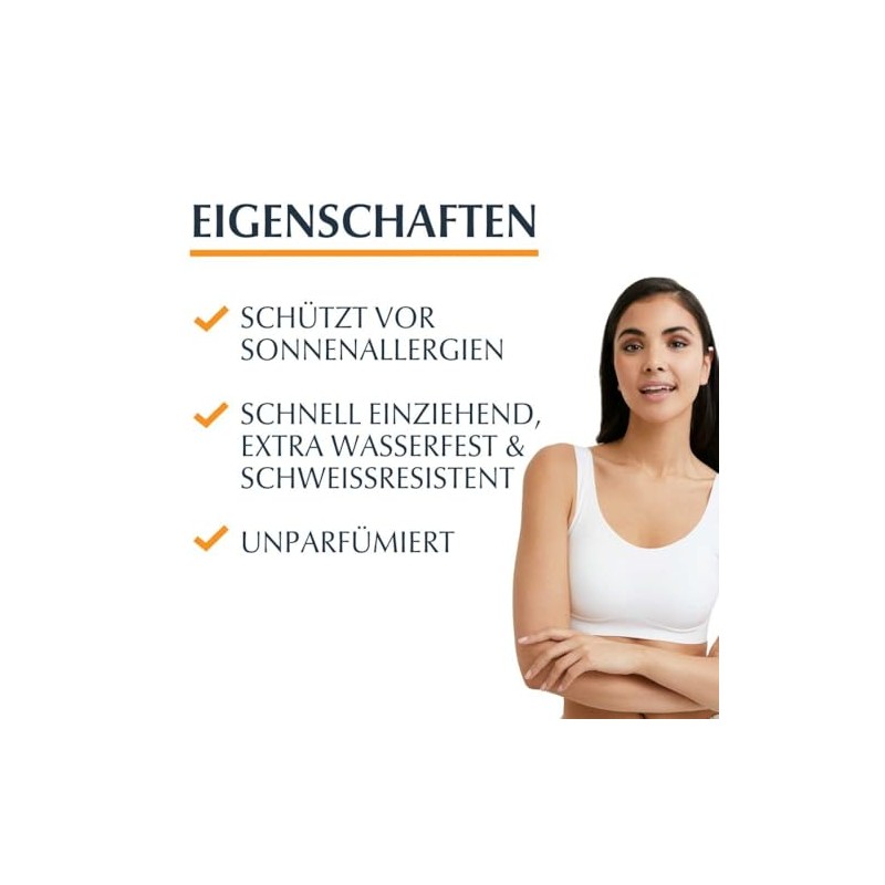 Eucerin Sonnen Allergie Schutz Sun Creme-Gel LSF 50, 150 ml