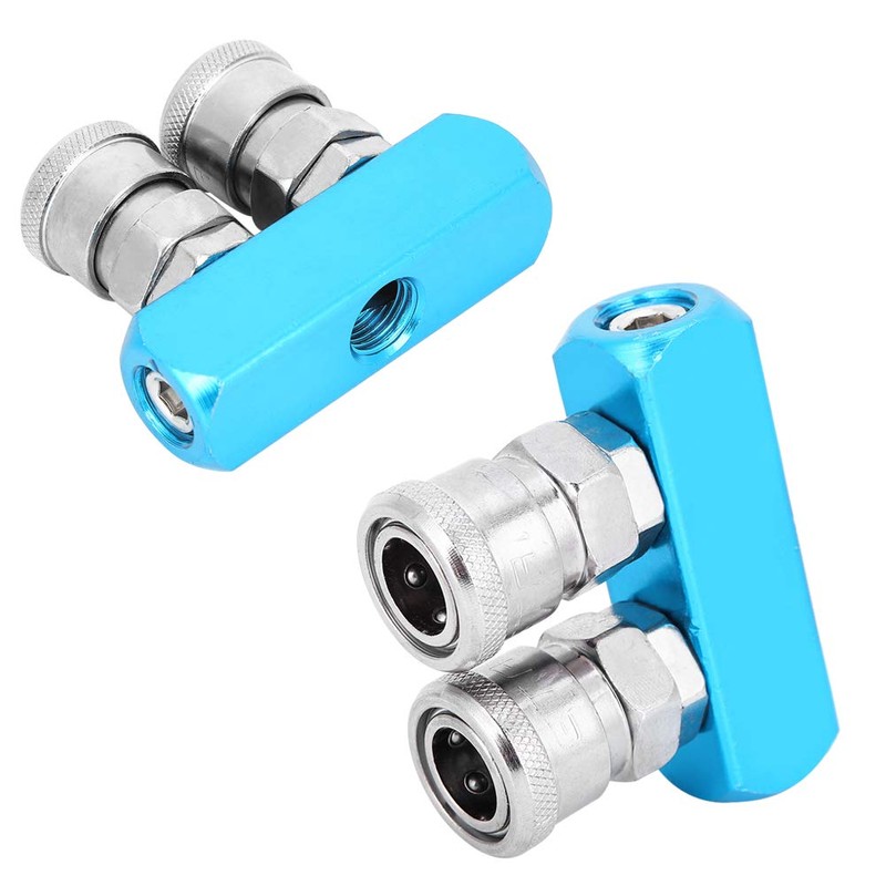 Air Compressor Quick Connector, Coupler Aluminum Alloy Pneumatic Air Compressor