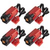 4Pcs Power-Function Set Enhanced Red Medium-Motor Compatible with Major Brand