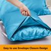 My home store Teal Blue Satin Pillowcase 2 Pack -