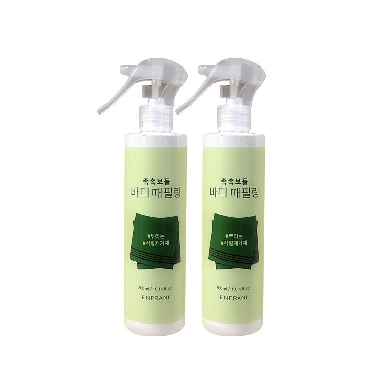 Enprani Moist & Soft Body Exfoliating 300ml 2 Pieces/Exfoliating /