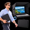 Foldable Laptop Sun Shade for Outdoor Work – Portable Privacy