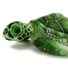 Turtle Cuddly Toy Turtle Green Plush Toy Water Turtle Sammy – Cuddly Toys *biz