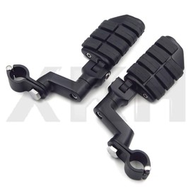 XKMT-Highway Clamps 1.5" 1 1/2" Large Foot Pegs Compatible With V-STAR Roadstar VULCAN Motorcycle [B012FGUVMS]