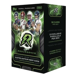 2024 Topps Resurgence Football Trading Card Value Box - Look for Exclusives