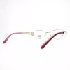 South Hampton SH 907 RO Eyeglasses Frames Pink Rectangular Full