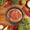 Pizza pan, 9 Inch Metallic Deep Non Stick Bakeware Dish