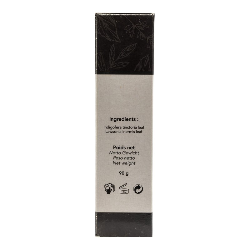 Alibabashop Hennedrog - Henna Natur schwarz - 90 g