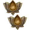 Set of 2 Kuber Diya (Size :- 2") (Lotus diya)