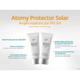 Protector Solar Atomy I Beige O Blanco I Sunscreen