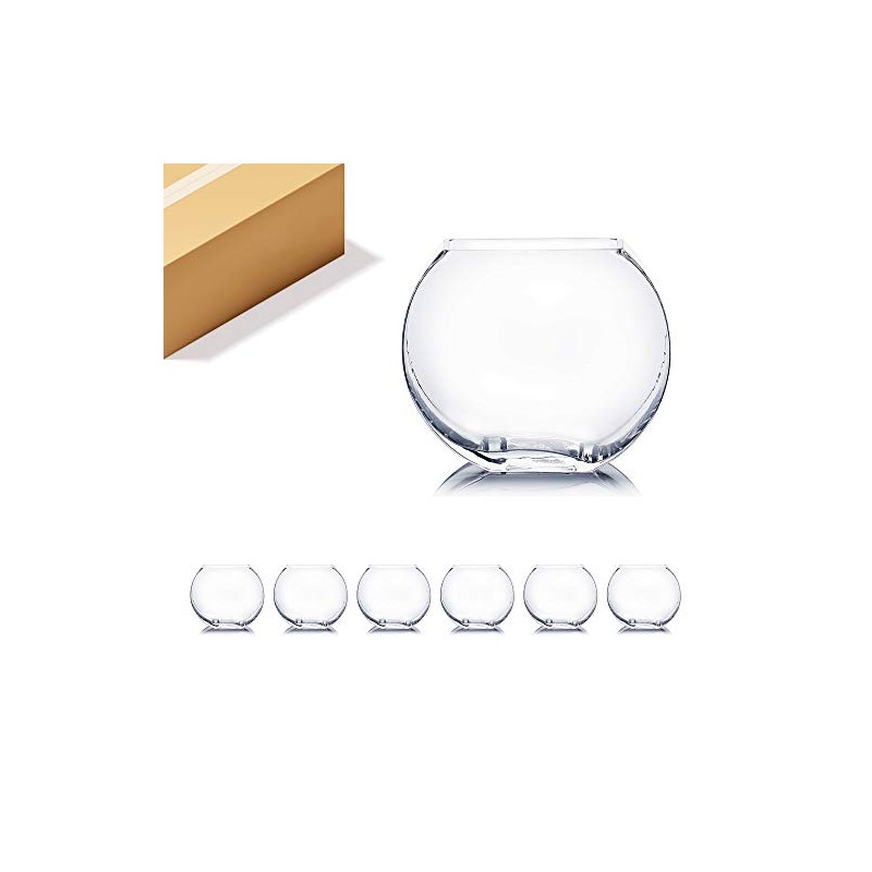 WGV Square Moon Vase Bulk, 8" x 2.5"W, 6.75" H,