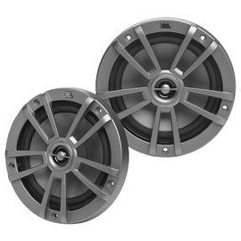 1 Pair (Qty 2) of JBL MS6510 6.5” Dual Cone Marine Loudspeakers with 16 Gauge 50 Feet Speaker Wire