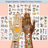 WEDDARA 101+ Cow Temporary Tattoos for Kids & Adults –