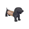 Balvi - T.pick holder salt&pepper shaker Teckel gray