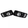 Wenqi For 1999-2000 Honda Civic JDM Bumper Clear Halogen Lens