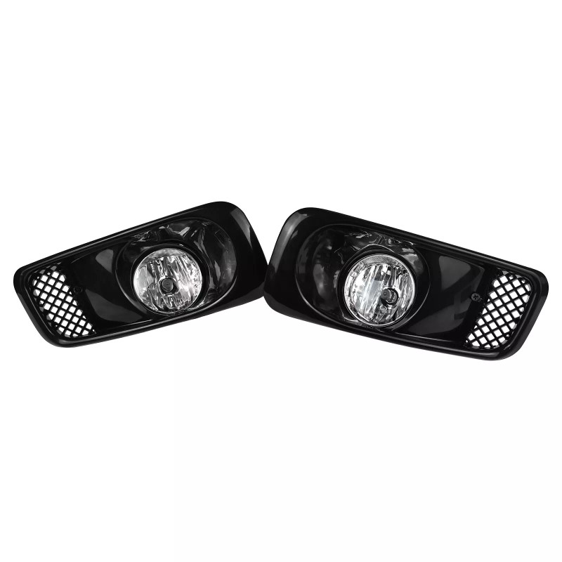 Wenqi For 1999-2000 Honda Civic JDM Bumper Clear Halogen Lens
