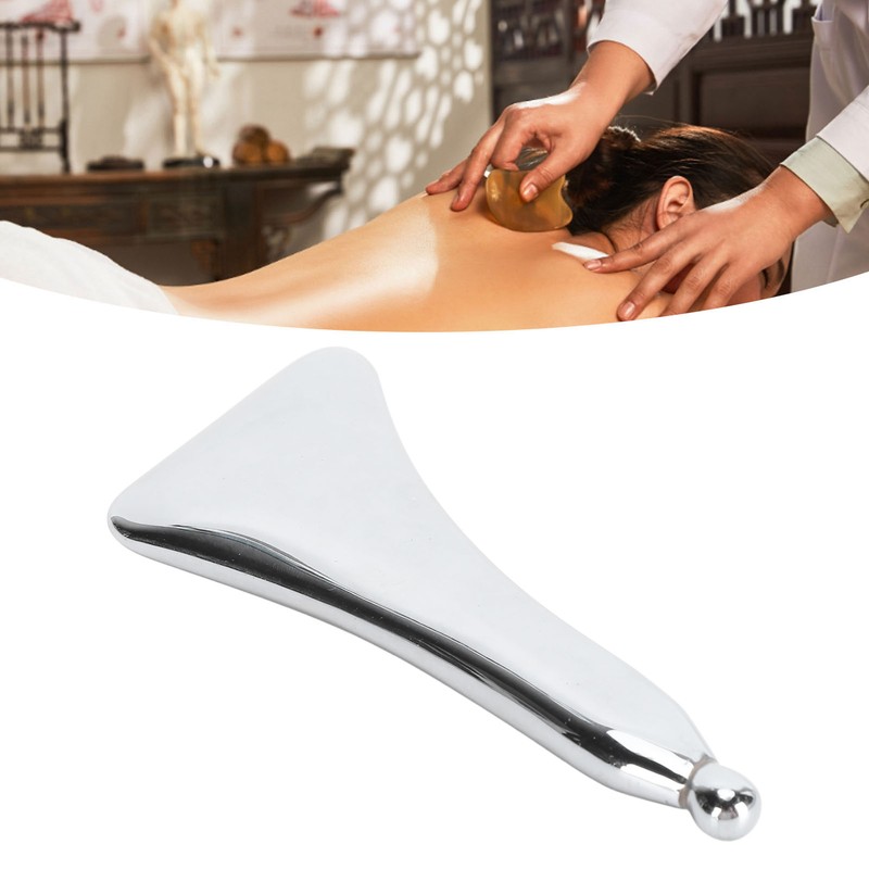Terahertz Facial Scraping Tool for Lymphatic Drainage Relieved Facial Tension