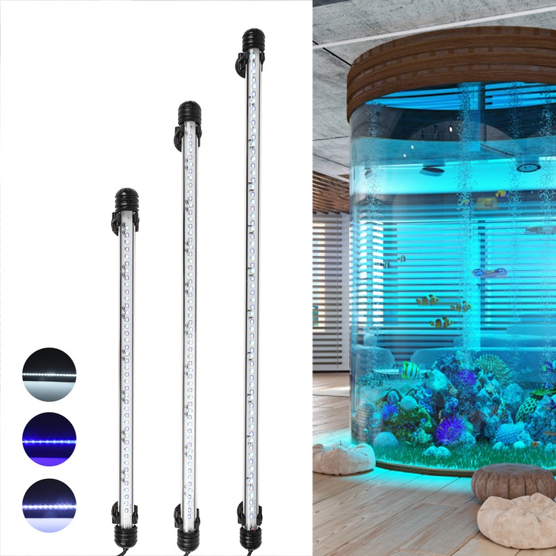 Aquarium Waterproof Dimmable LED Light Fish Tank 3 Light Modes