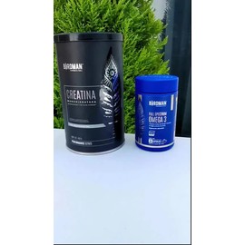 Kit Full Omega 3 Dha Epa Ala 60 Cáps  Creatina 450g Birdman                                                                                           