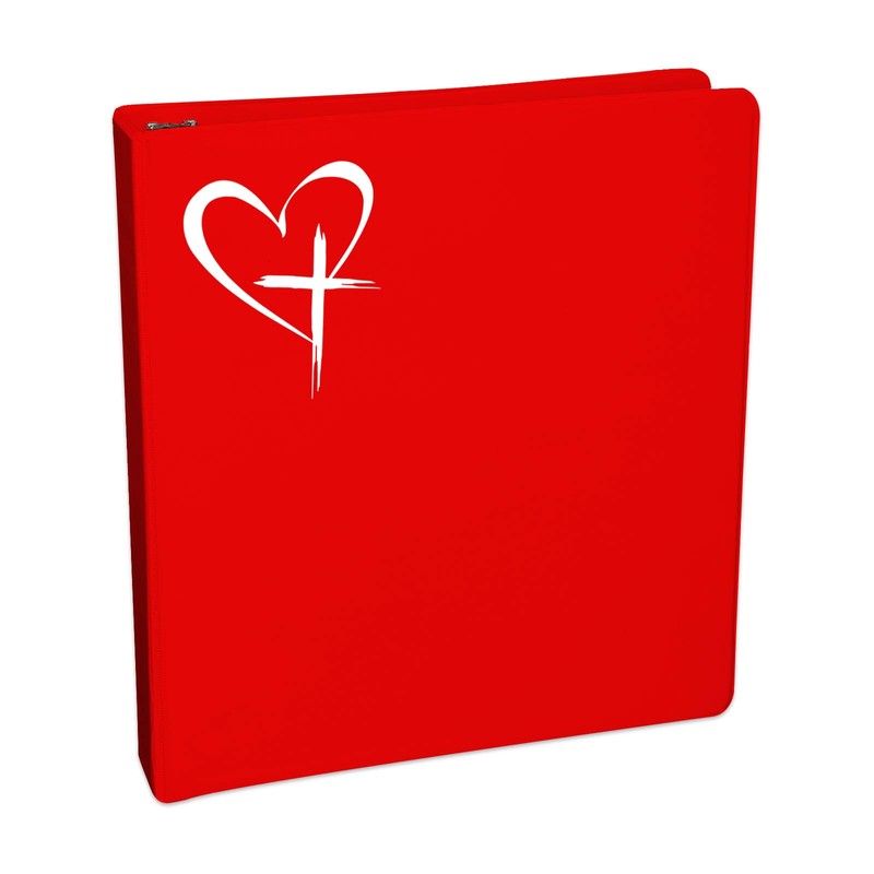 Bargain Max Decals Love Cross Sticker Decal Notebook Car Laptop
