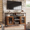 WLIVE TV Stand for 55 Inch TV, 32" Tall Farmhouse