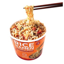 LOTUS FOODS Spicy Kimchi Rice Ramen Noodle Soup, 1.98 OZ