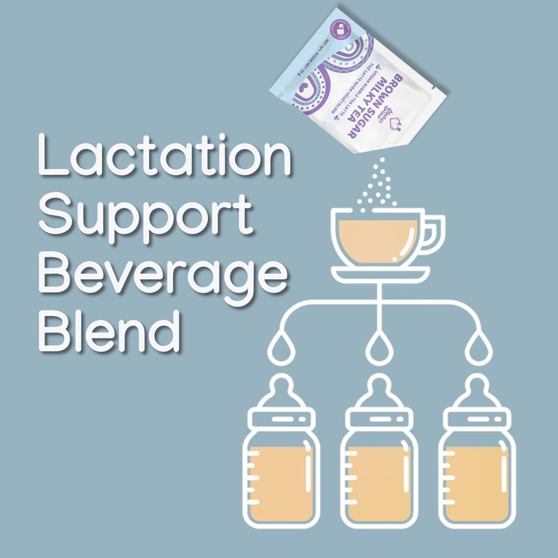 Mother Sprout Brown Sugar Milky Tea – Vegan Lactation Drink