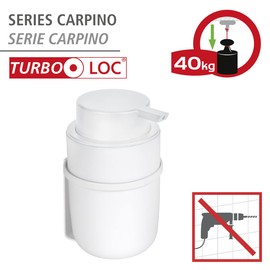Turbo-Loc® Soap Dispenser Carpino White