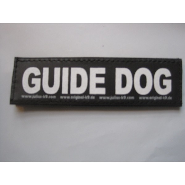 Guide Dog (Small) Package of 2 Julius-K9 Labels for K-9